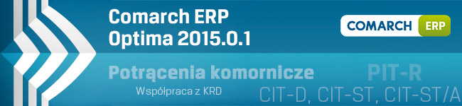 Nowa wersja Comarch ERP Optima 2015.0.1